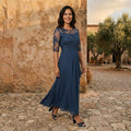 Adriana | Vestido de gasa elegante
